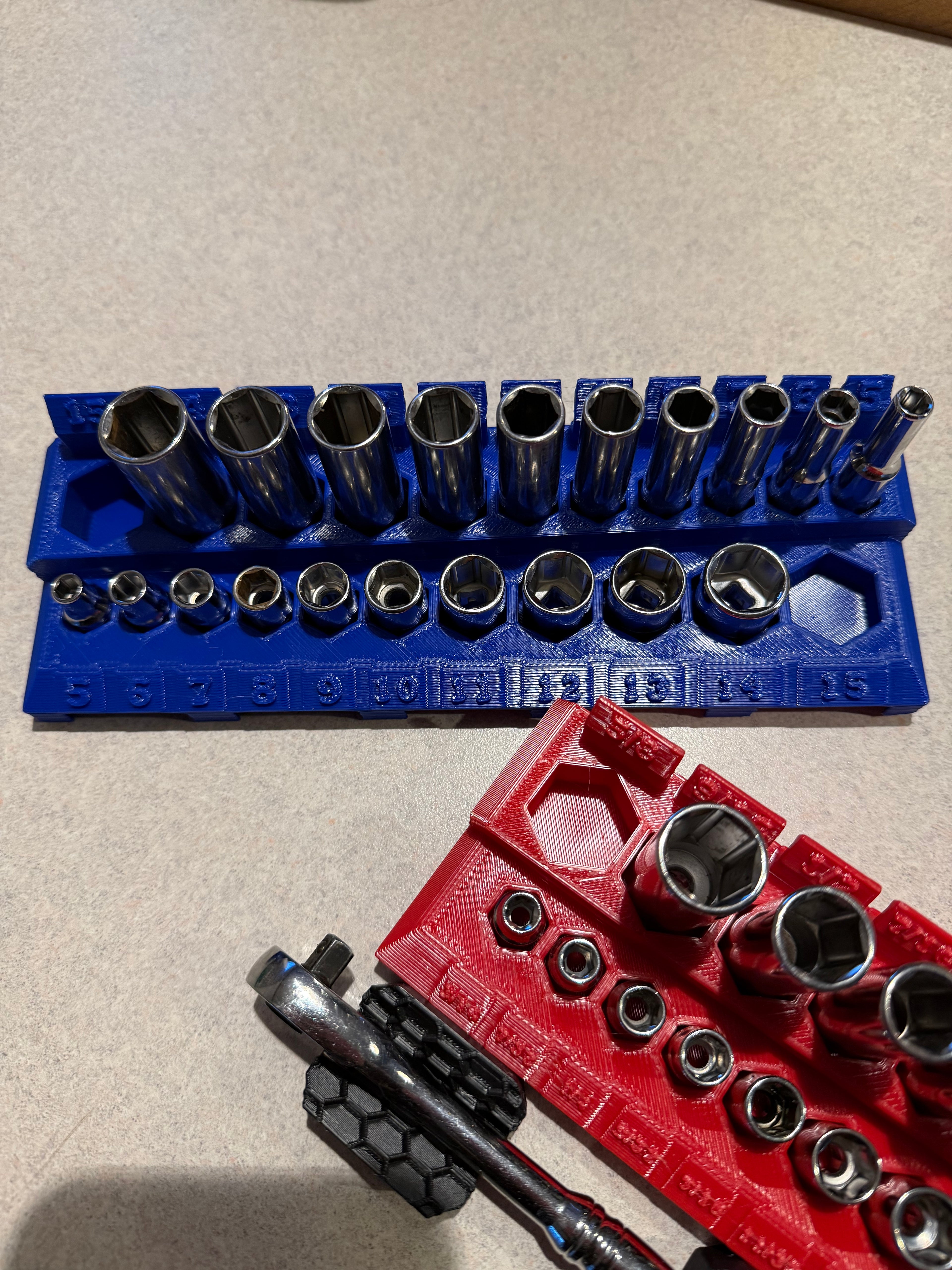 1/4” Drive Socket Organizer