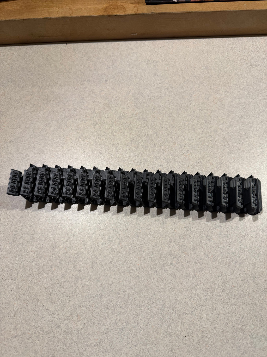 Tool Box Wrench Organizer Metric