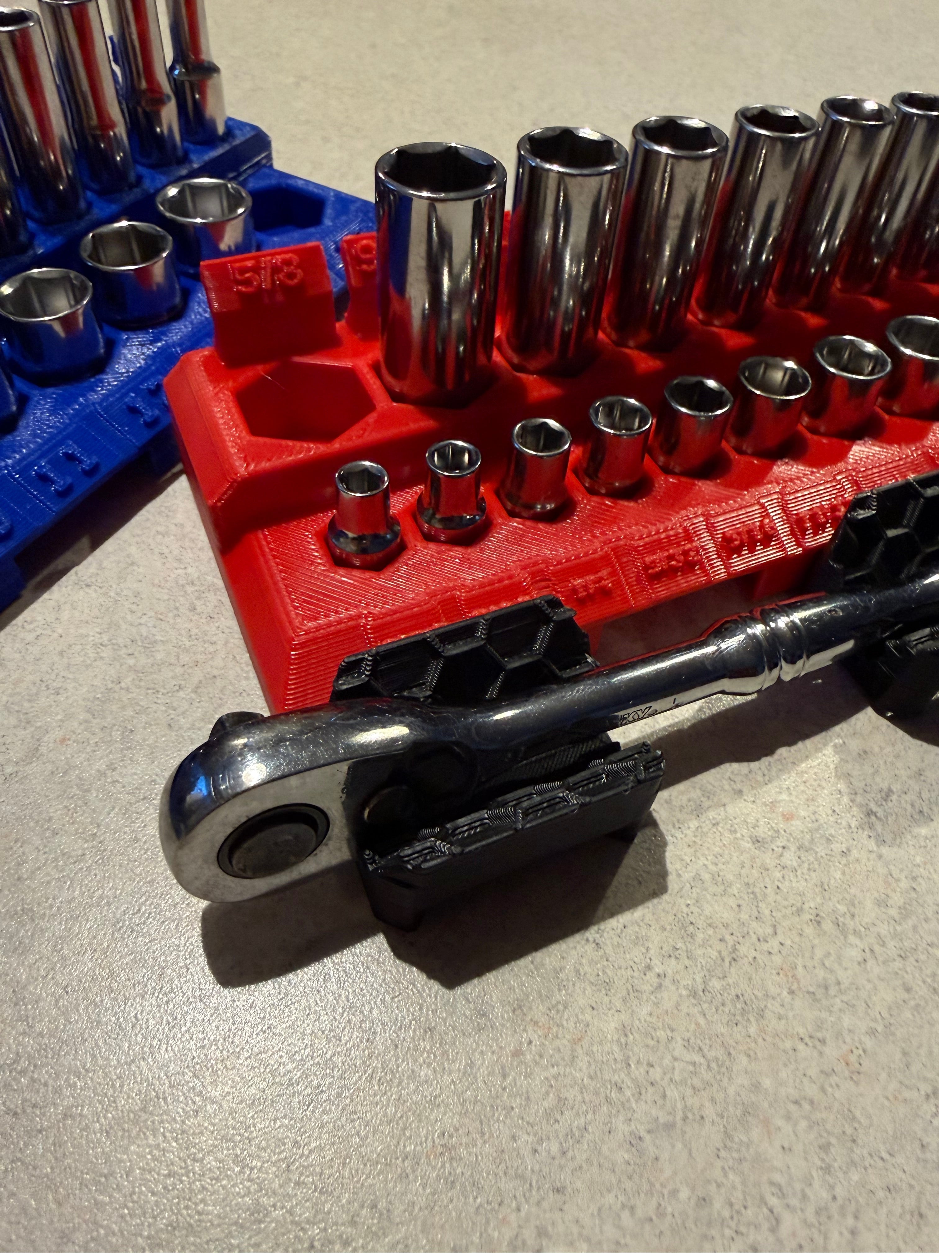 1/4” Drive Socket Organizer