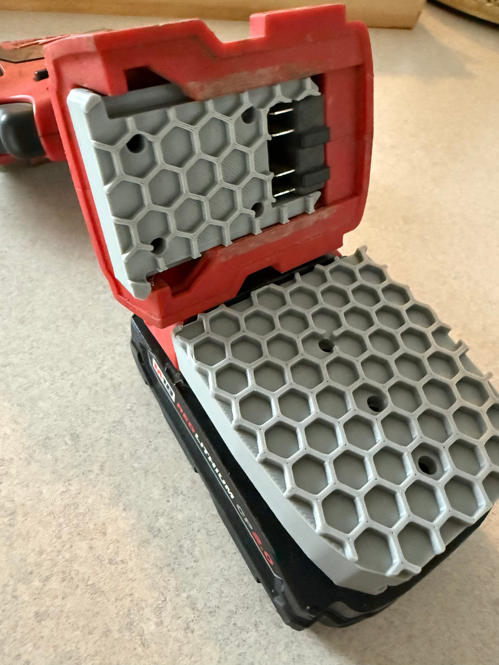 Milwaukee M18 Wall Mounted Battery Holder