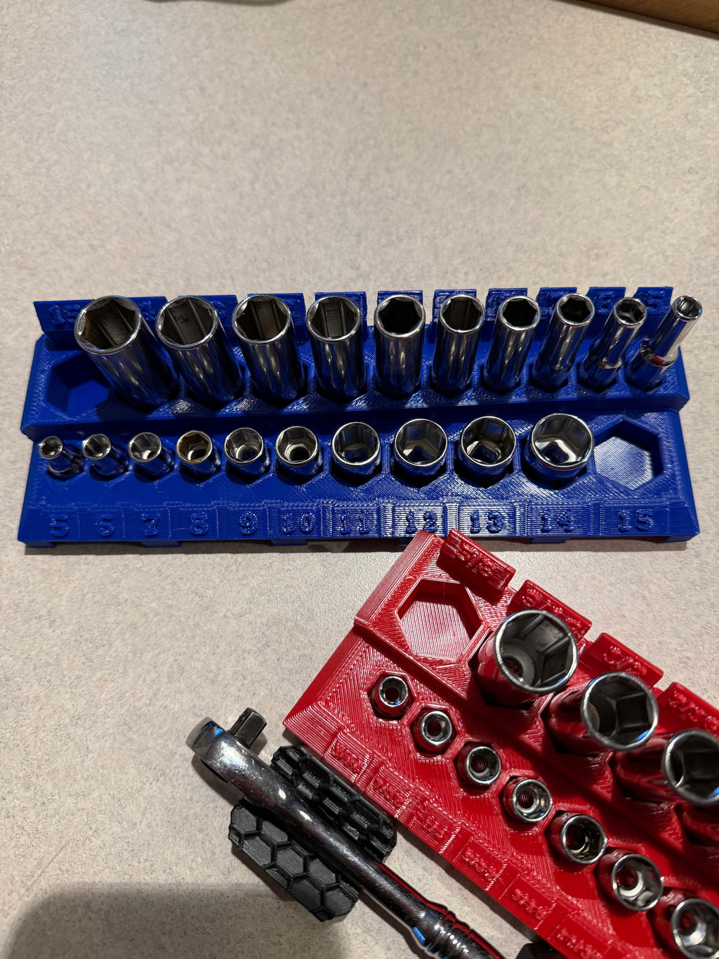1/4” Drive Socket Organizer