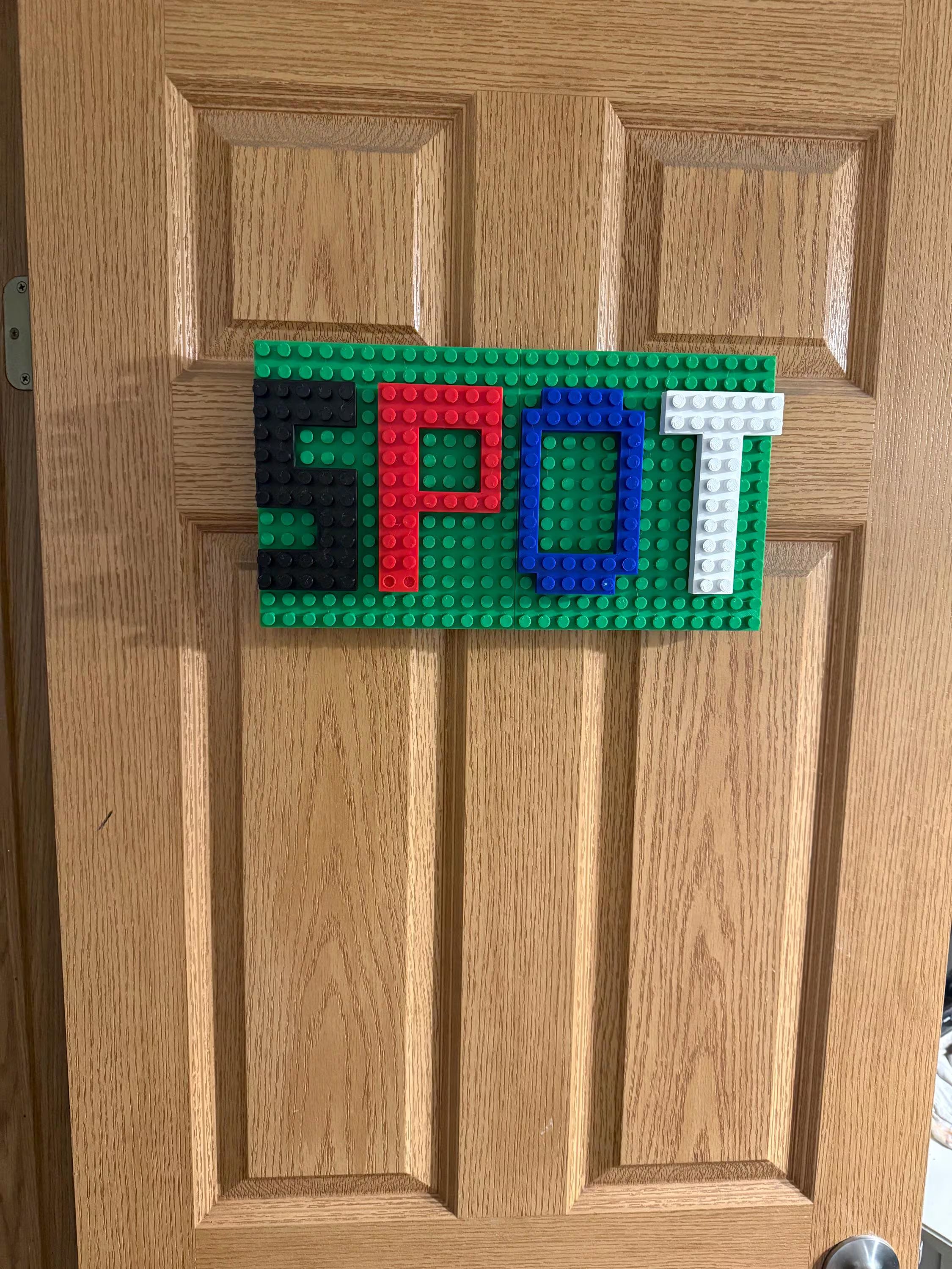 3D Printed Sign Customizable