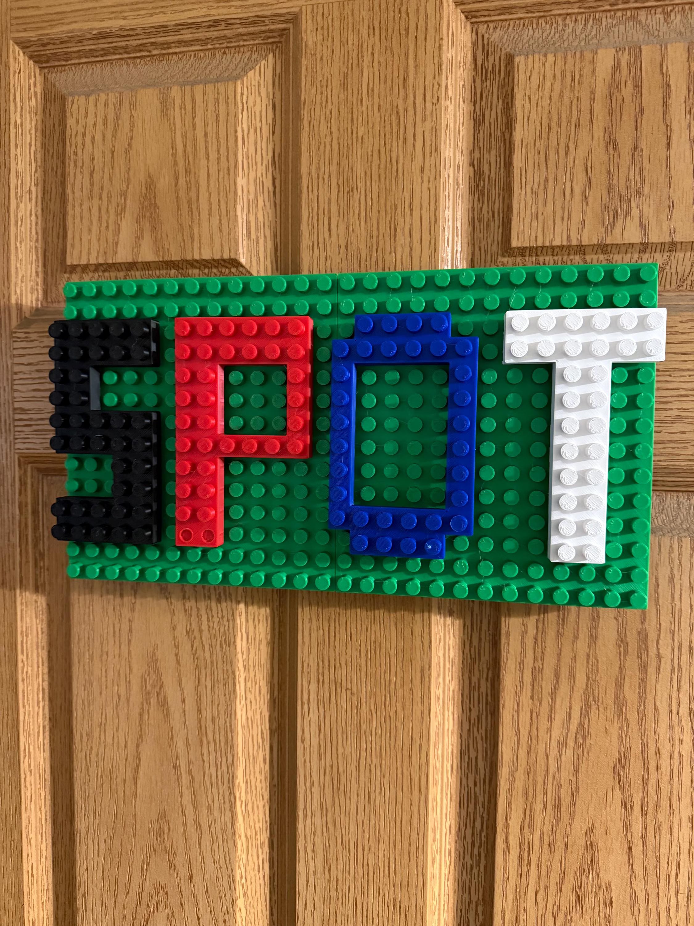 3D Printed Sign Customizable